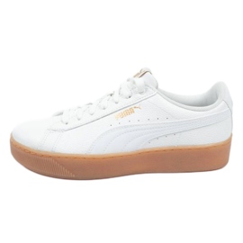 Plataforma Puma Vikky W 366805 01 branco