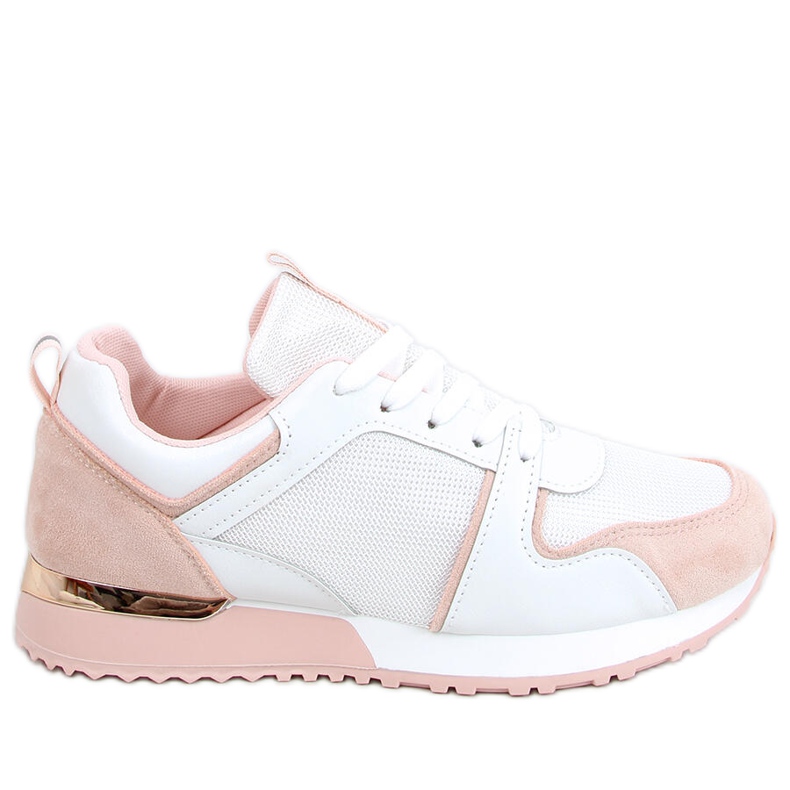 Tênis Montse Pink branco rosa