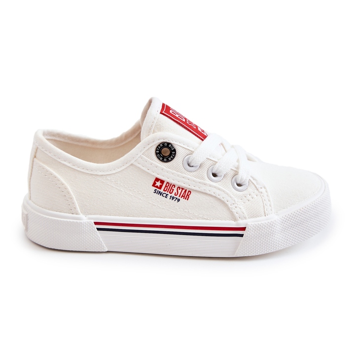 Tênis baixo infantil Big Star JJ374170 Branco