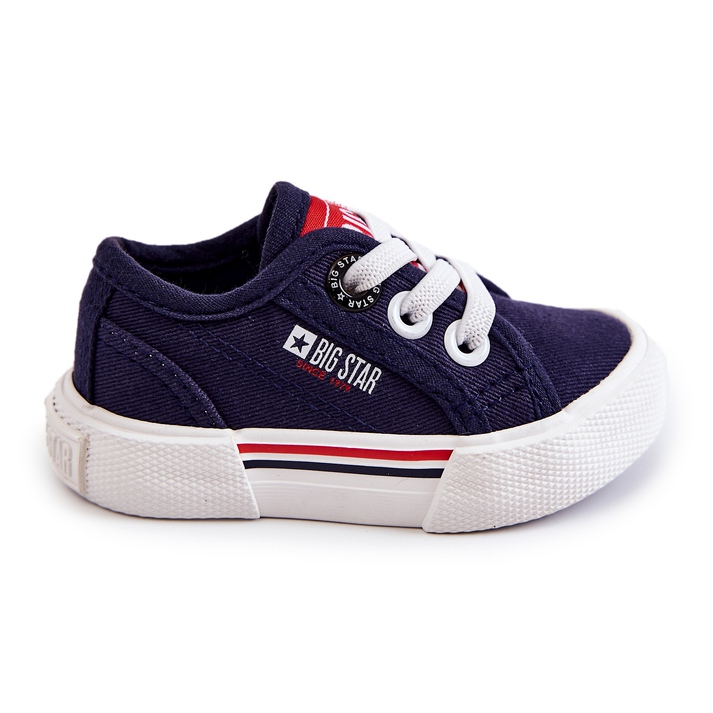 Tênis baixo infantil Big Star JJ374163 Azul Marinho