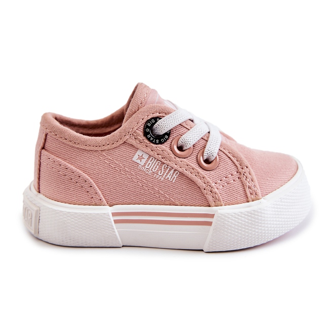 Tênis baixo infantil Big Star JJ374161 Rosa