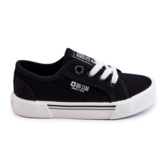 Tênis baixo infantil preto Big Star JJ374174 ['preto']