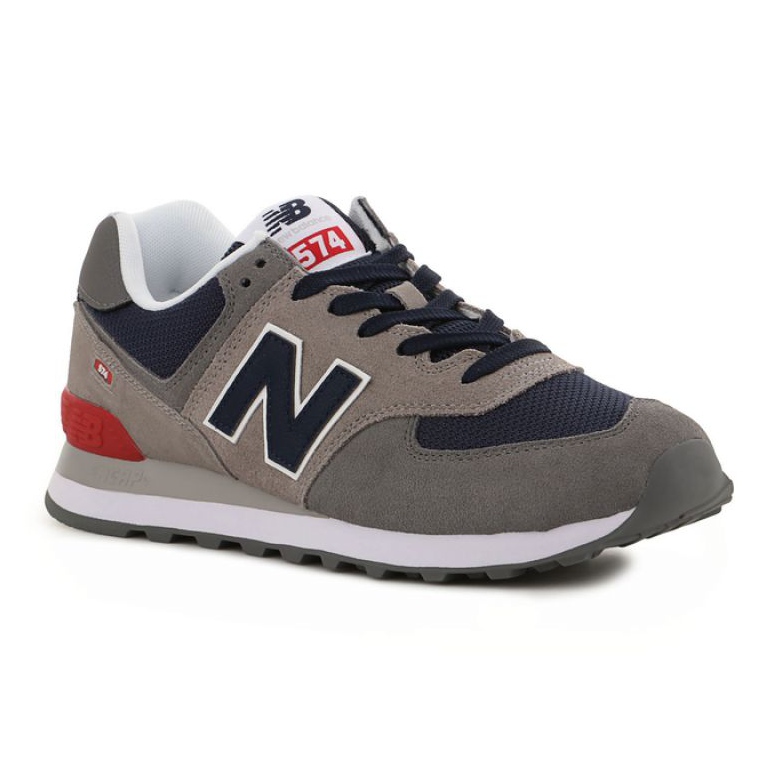 Tênis New Balance M ML574EAD azul marinho cinza