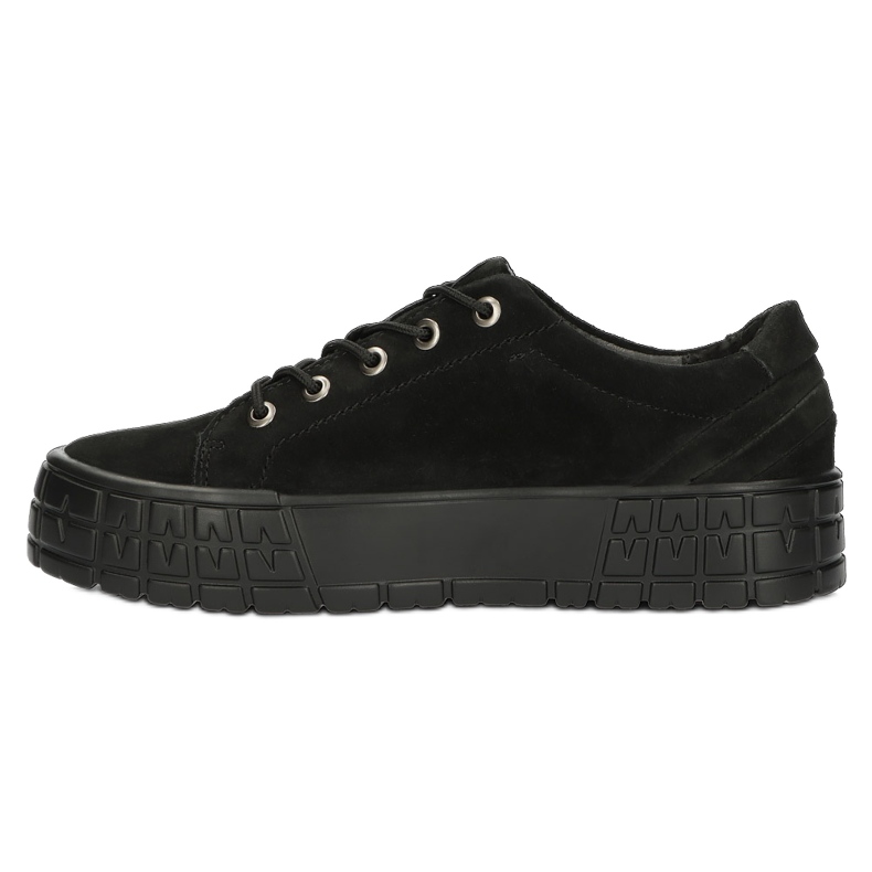 Filippo Tênis de couro feminino dp3527/22 bk preto