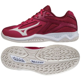 Tênis de voleibol Mizuno Thunder Blade 3 V1GC217064 vermelho clarete