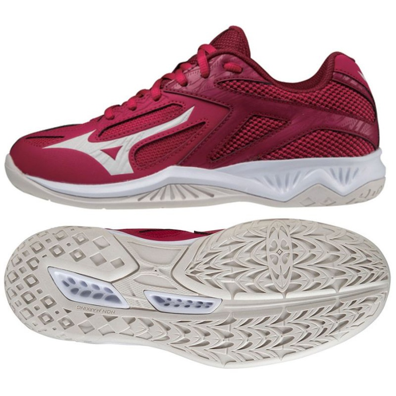 Tênis de voleibol Mizuno Thunder Blade 3 V1GC217064 vermelho clarete Tênis de voleibol Mizuno Thunder Blade 3 V1GC217064 vermelho clarete