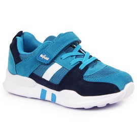 Sapatos desportivos Befado Jr BEF25D Velcro azul