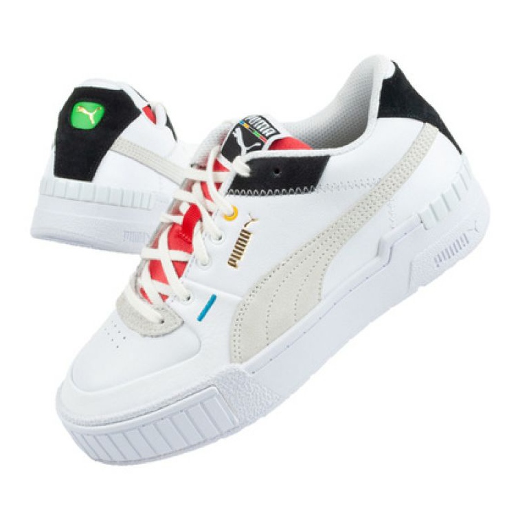 Tênis Puma Cali Sport W 373908 01 branco multicolorido