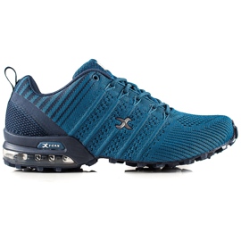 I-CAX Sapatos de trekking confortáveis azul
