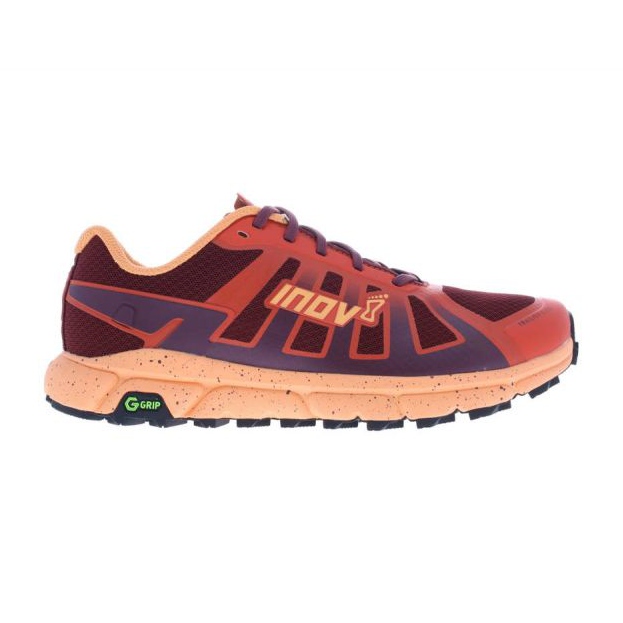 Tênis de corrida Inov-8 TrailFly G 270 W 001059-RDBUOR-S-01 vermelho