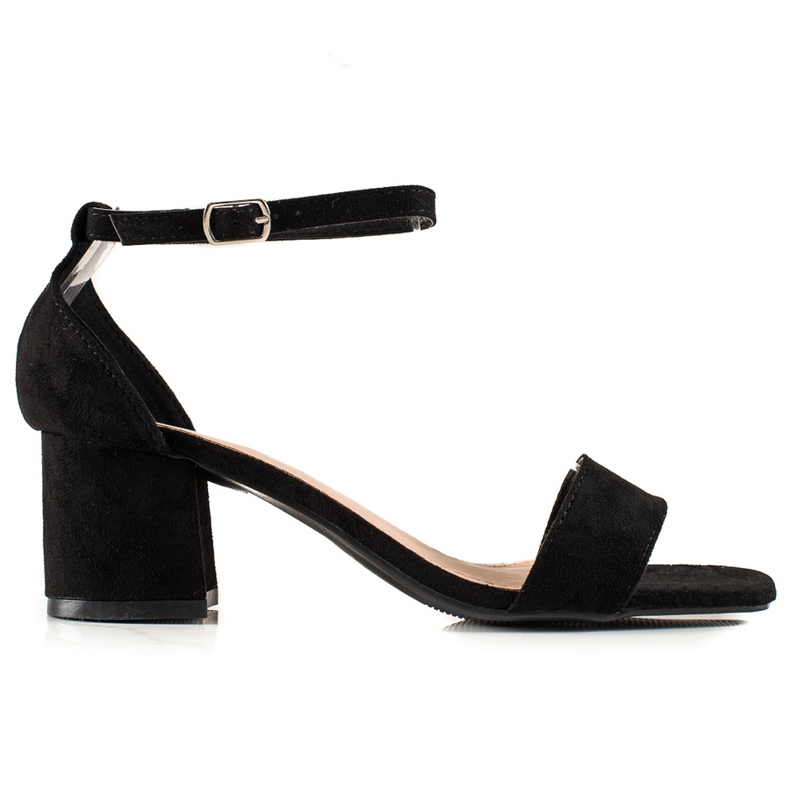Sandálias de salto baixo VINCEZA preto