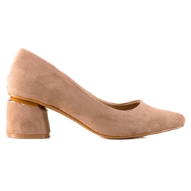 Seastar Bombas de camurça bege Seastar Bombas de camurça bege