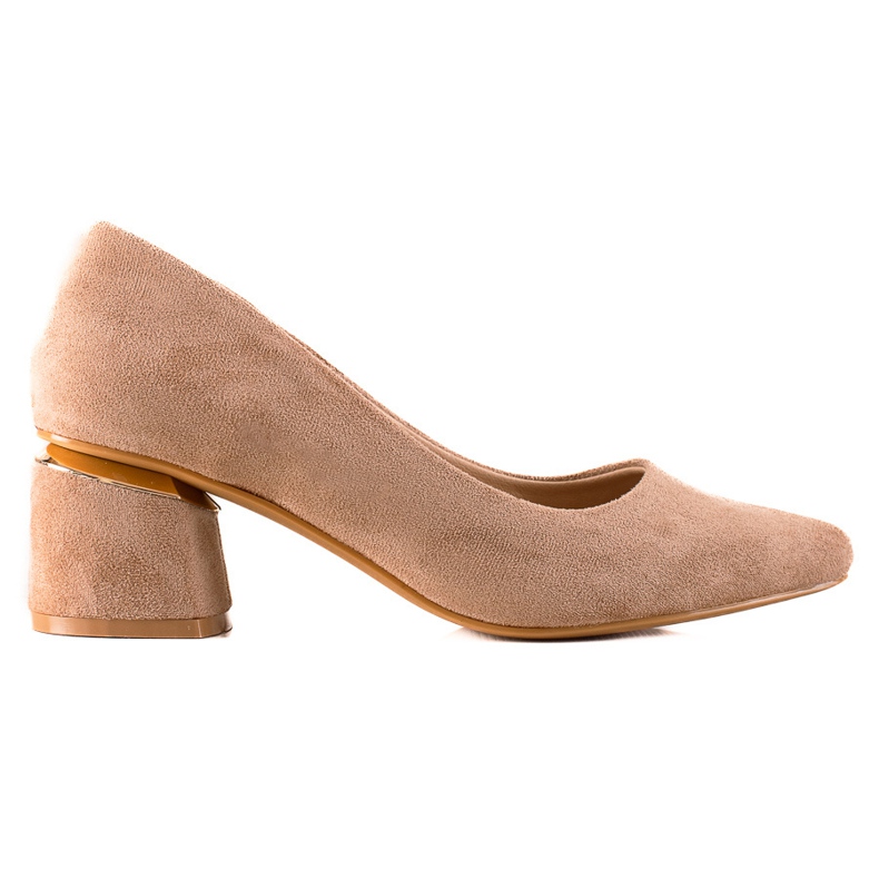 Seastar Bombas de camurça bege