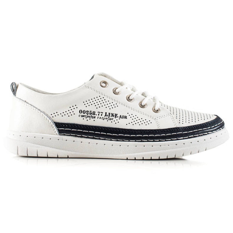 Goodin Tênis Casuais de Couro branco