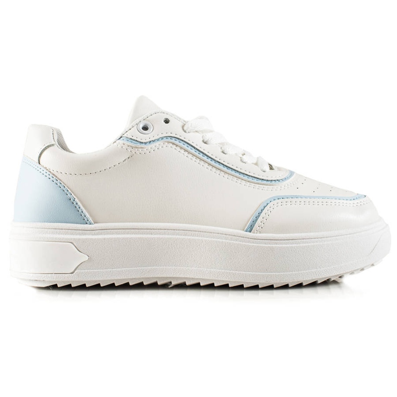 TRENDI Tênis com Inserção Azul branco