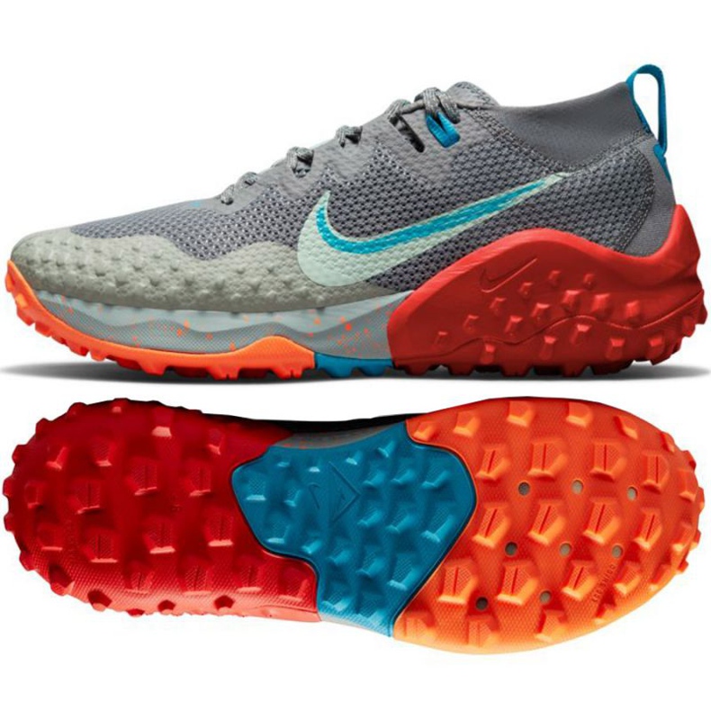 Tênis de corrida Nike Wildhorse 7 M CZ1856 003 ['multicolorido'] cinza