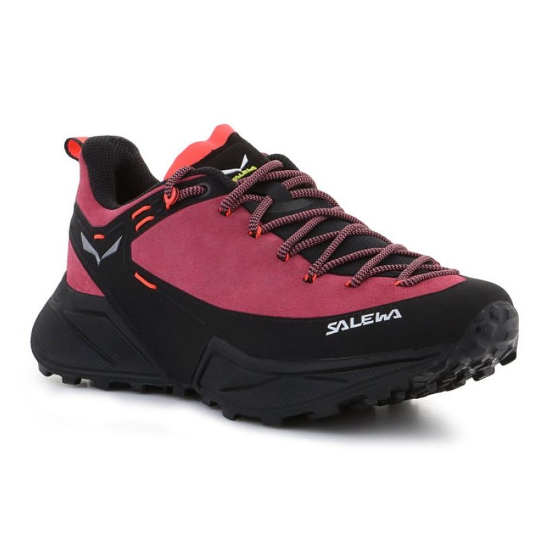 Sapatos de couro Salewa Ws Dropline 61394-6572 vermelho