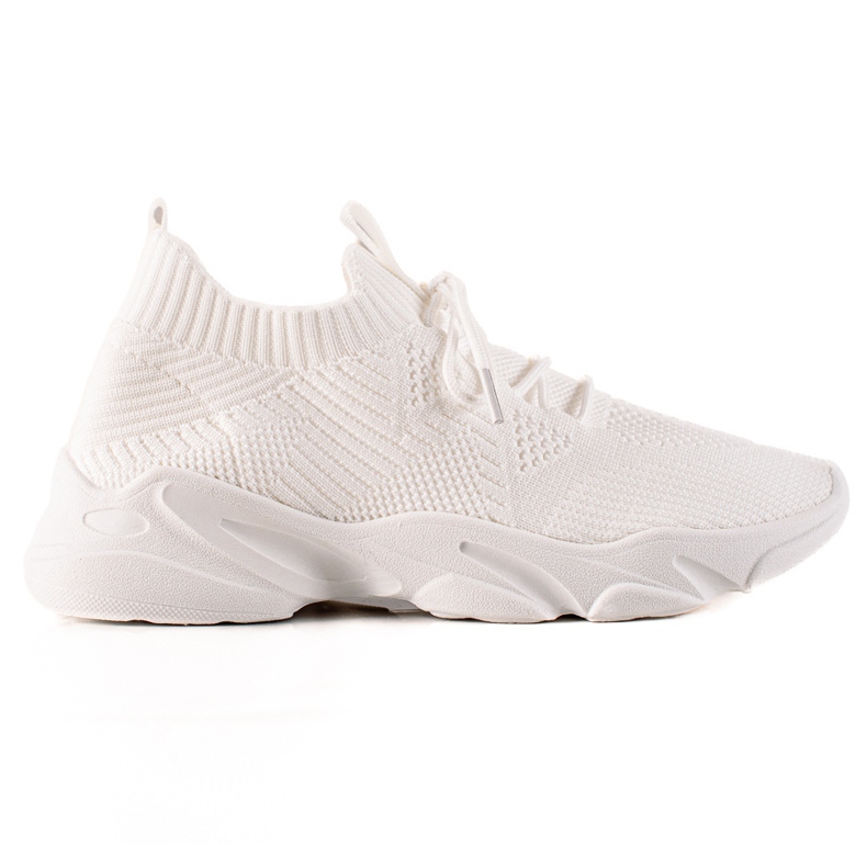 TRENDI Calçados esportivos têxteis branco