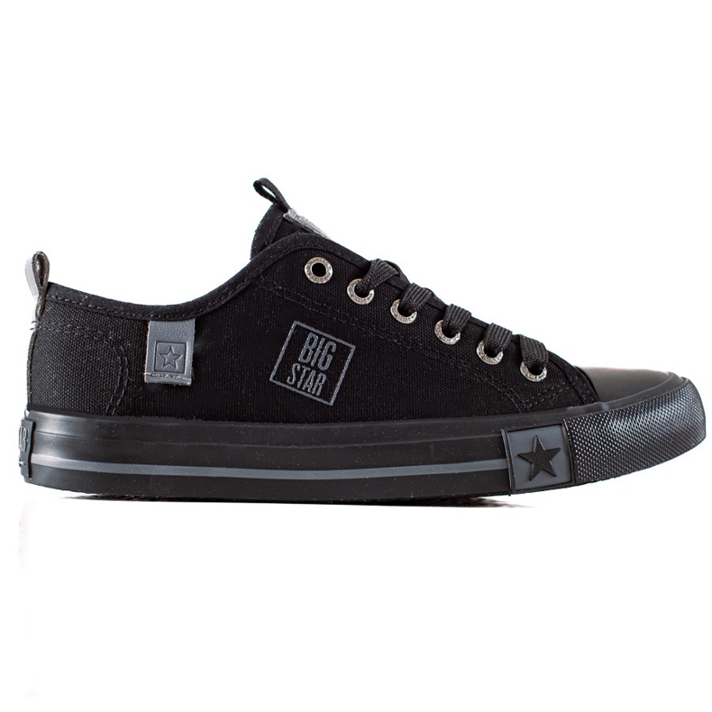 Tênis feminino Big Star JJ274257 preto
