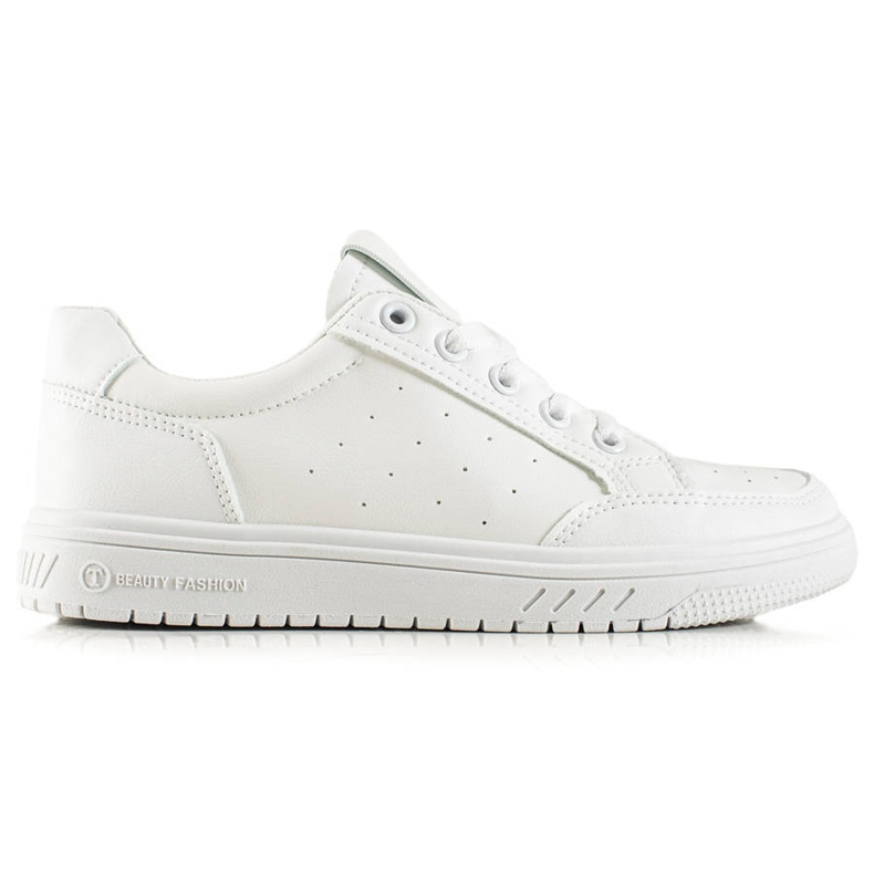 G2G/Good To Great Tênis esportivo branco com couro ecológico