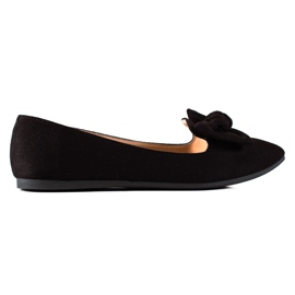 Bailarinas com Laço VINCEZA preto Bailarinas com Laço VINCEZA preto