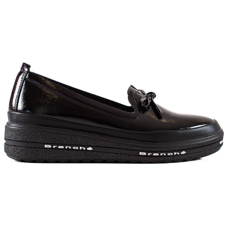 Mocassins leves na plataforma VINCEZA preto