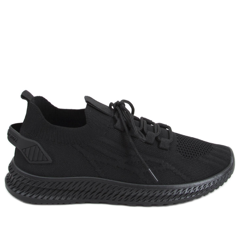 Zewa Black meias sapatos esportivos preto