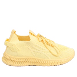 Zewa Yellow meias esportivas amarelo