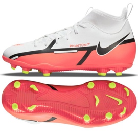 Chuteira Nike Phantom GT2 Club Dynamic Fit FG / MG Jr DC0822 167 branco