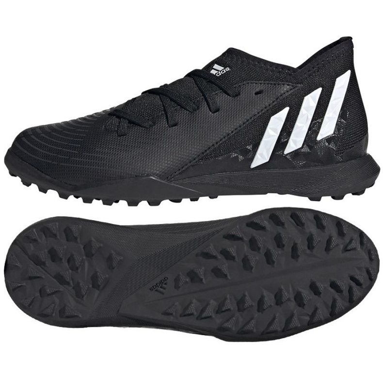 Chuteira Adidas Predator Edge.3 Tf Jr GZ2895 preto preto