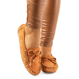 Mocassins de camelo Wilma marrom