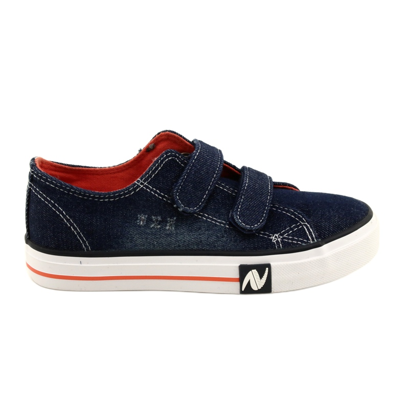 Atletico Jeans Navy Atlético Velcro WY21427 azul