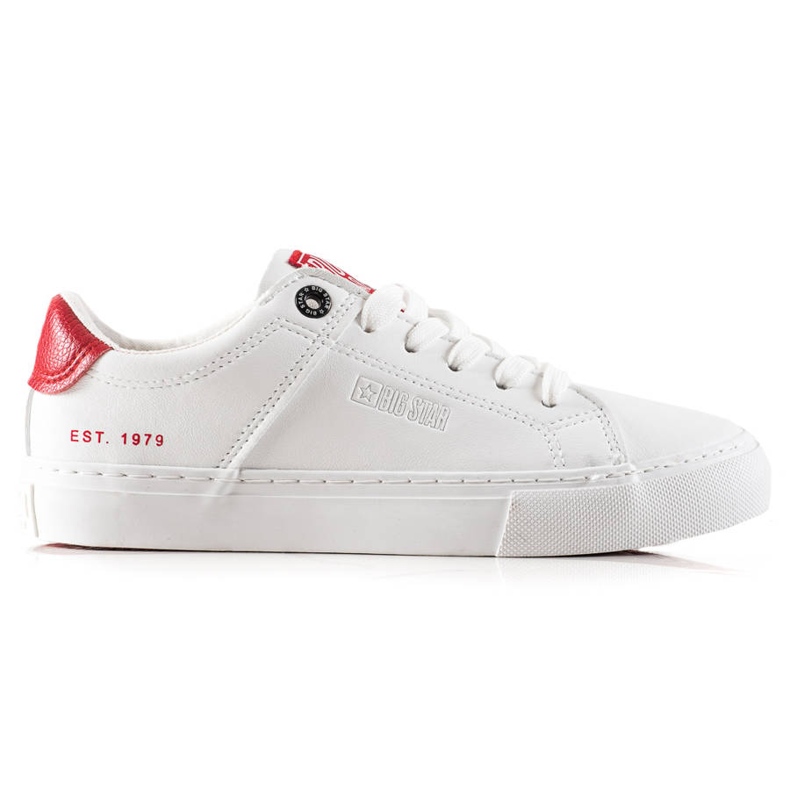 Tênis feminino Big Star JJ274212 branco