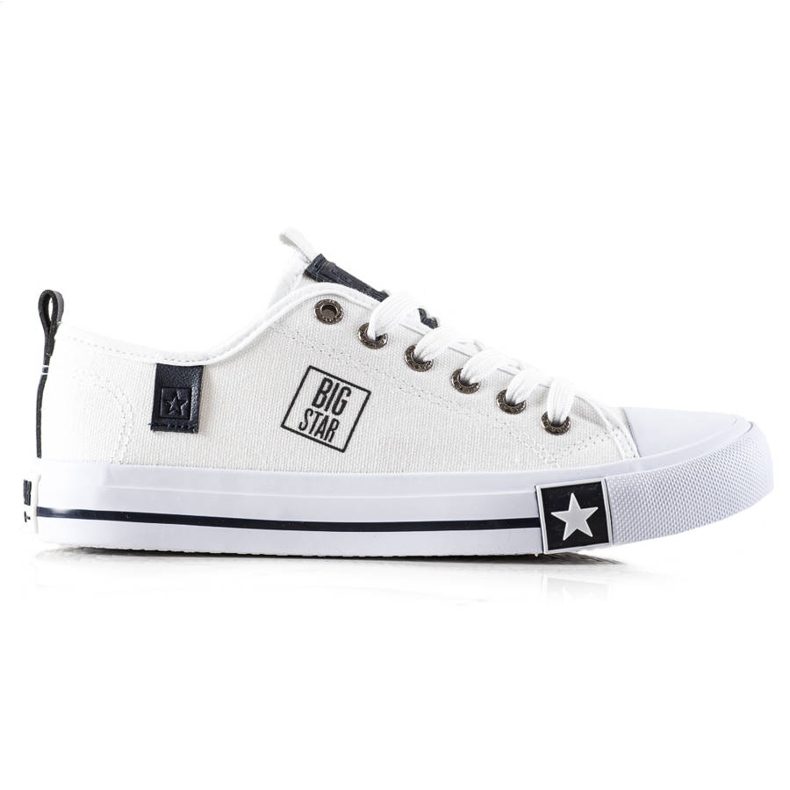Tênis feminino Big Star JJ274255 branco