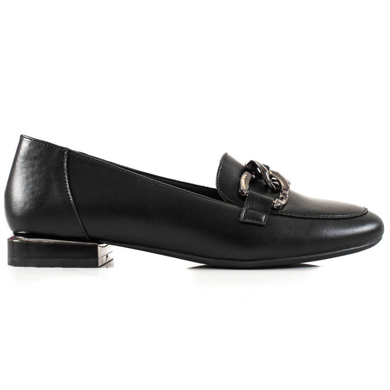 Mocassins elegantes Sergio Leone preto