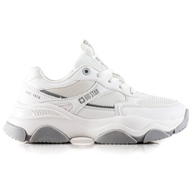 Tênis feminino Big Star JJ274579 branco Tênis feminino Big Star JJ274579 branco