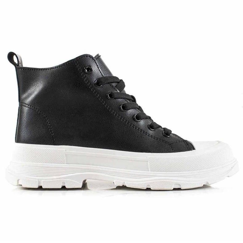 TRENDI Tênis Pretos Altos