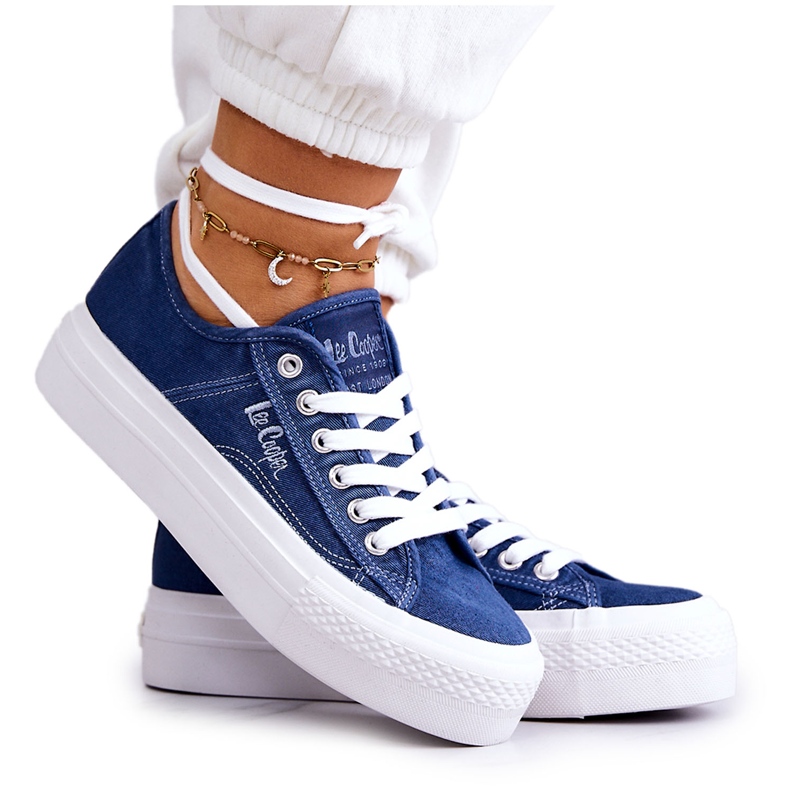 Tênis feminino Lee Cooper LCW-22-31-0834L azul