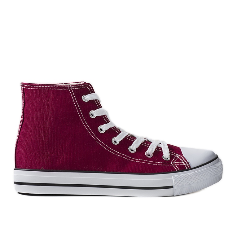 Tênis cano alto bordô Bagwell vermelho