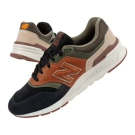 Tênis New Balance M CM997HWD marrom preto verde
