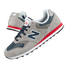 Tênis New Balance M ML373SH1 azul marinho cinza Tênis New Balance M ML373SH1 azul marinho cinza