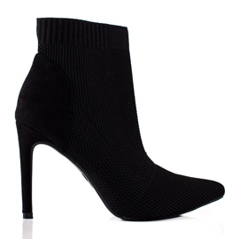 S. BARSKI Botas combinando em um pino S.BARSKI preto