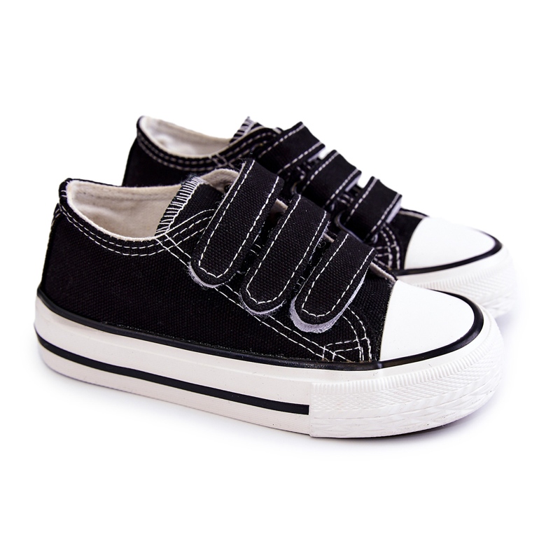 Tênis infantil Bernie de velcro preto