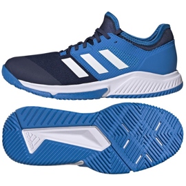 Tênis adidas Court Team Bounce M GW5063 azul azul e azul marinho