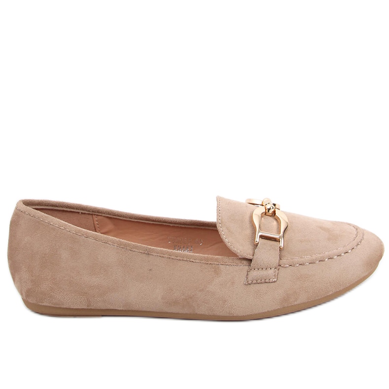 Mocassins femininos Catalina Khaki cáqui