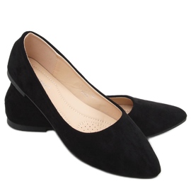 As bailarinas femininas Charita Black preto