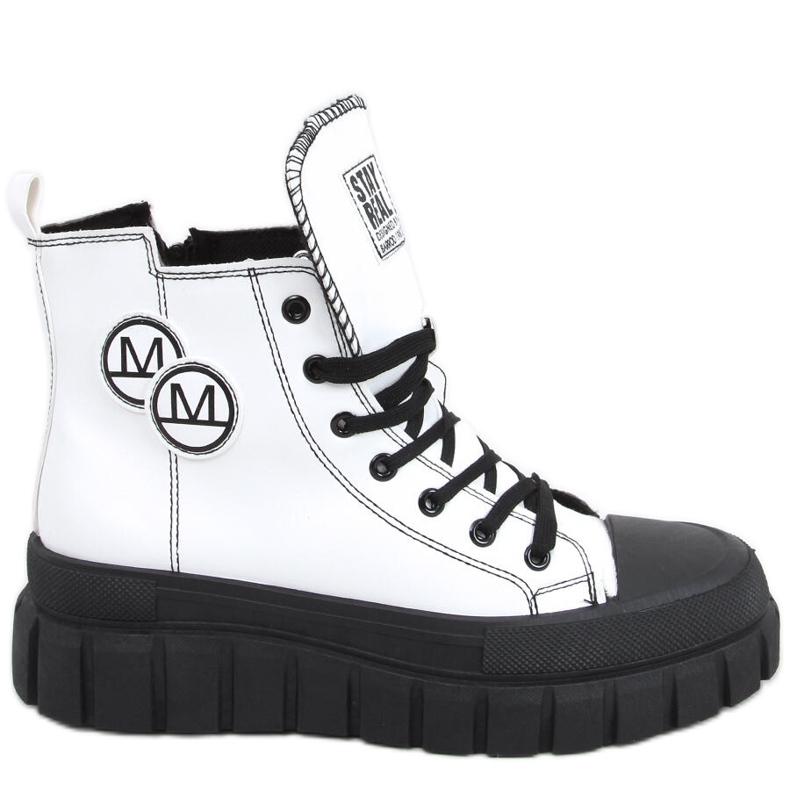 Tênis Ayse BRANCO / PRETO