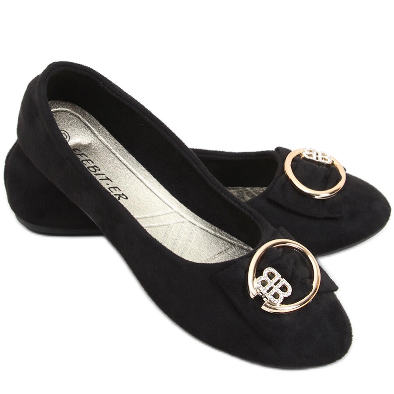 Bailarinas femininas Gauri Black preto