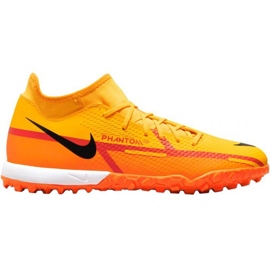 Nike Phantom GT2 Academy Df Tf M DC0802 808 chuteiras de futebol laranja laranjas e tintos