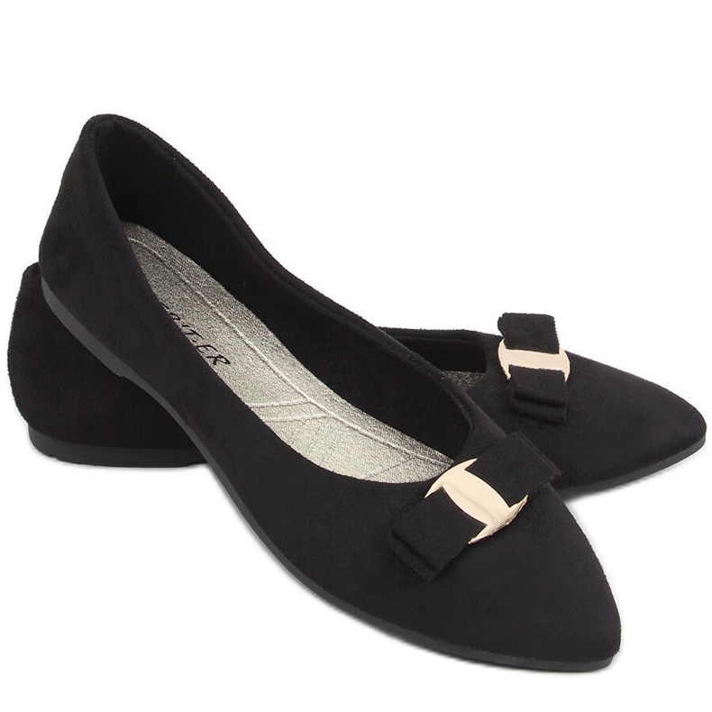 Janya Black bailarinas femininas preto